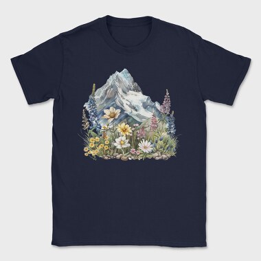 Spring Mountain Flora, Tricou Barbati (Unisex)