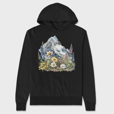 Spring Mountain Flora, Hanorac Oversize Barbati (Unisex)