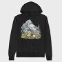 Spring Mountain Flora, Hanorac Oversize Barbati (Unisex)