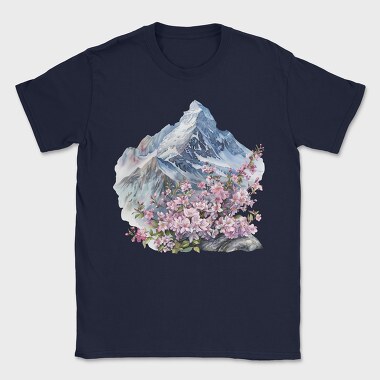 Spring Mountain Peak, Tricou Barbati (Unisex)
