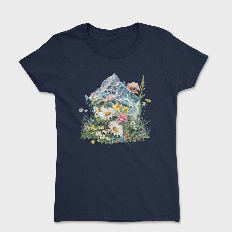 Spring Mtn Flora Galore, Tricou Femei