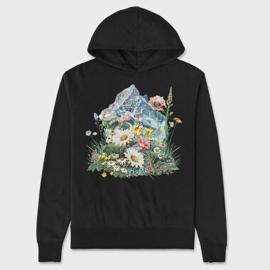 Spring Mtn Flora Galore, Hanorac Oversize Barbati (Unisex)
