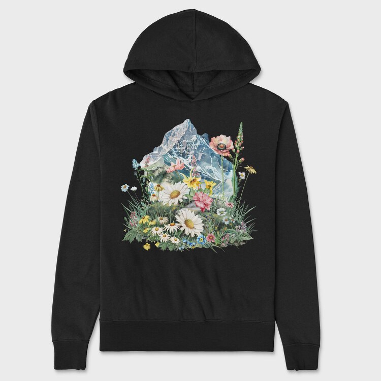 Spring Mtn Flora Galore, Hanorac Oversize Barbati (Unisex)