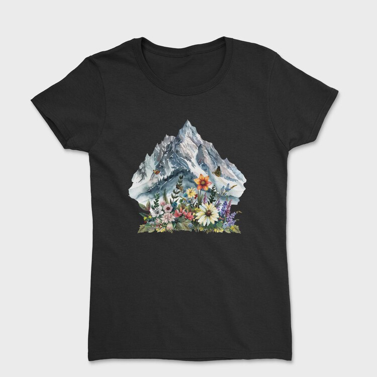 Spring Peak Flora, Tricou Femei
