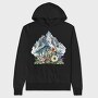 Spring Peak Flora, Hanorac Oversize Barbati (Unisex)