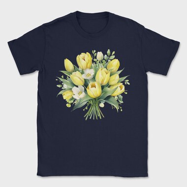 Spring Tulip Bouquet, Tricou Barbati (Unisex)