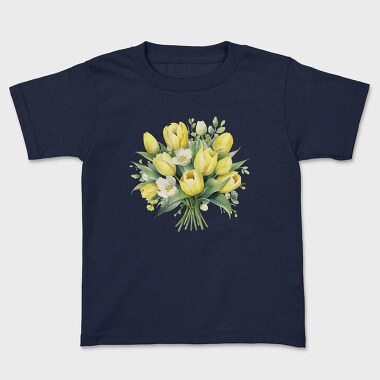 Spring Tulip Bouquet, Tricou Copii