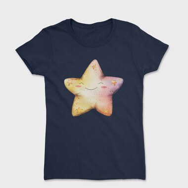 Star Face Clipart, Tricou Femei