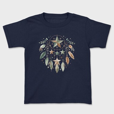 Star Feathers Boho, Tricou Copii