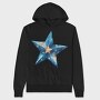 Star Night Sky, Hanorac Oversize Barbati (Unisex)
