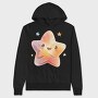 Star Smile Glow, Hanorac Oversize Barbati (Unisex)