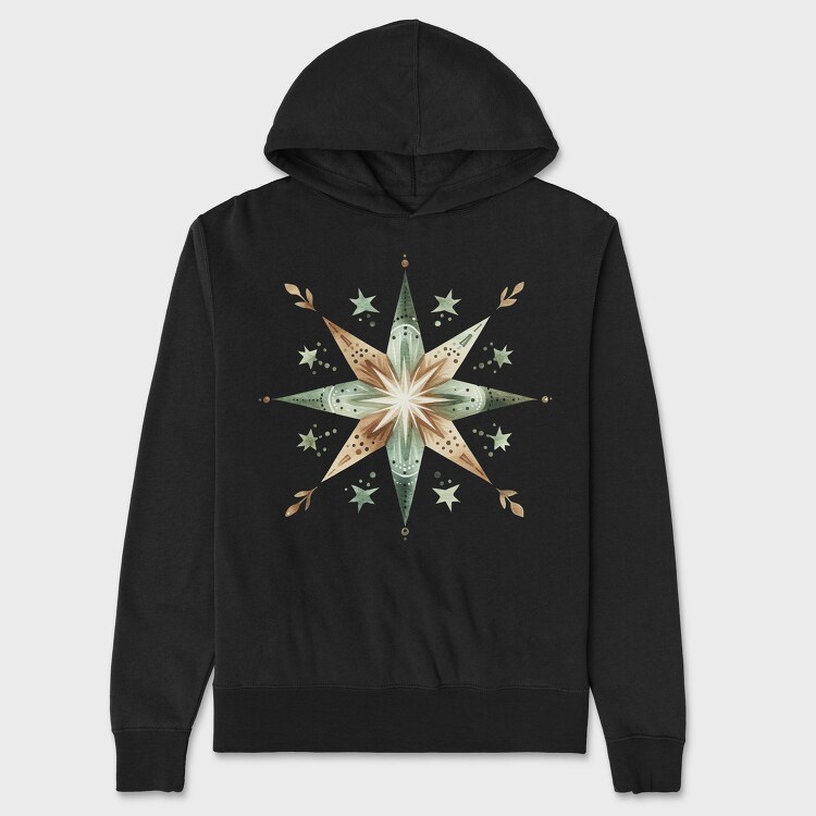 Star Sprout Blossom, Hanorac Oversize Barbati (Unisex)