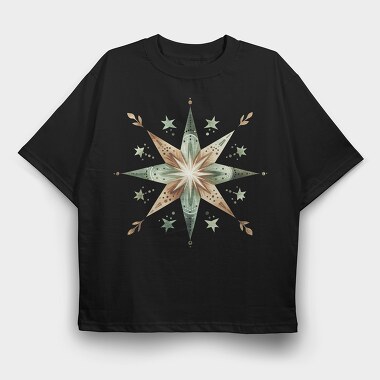 Star Sprout Blossom, Tricou Oversize Barbati (Unisex)