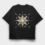 Star Sprout Blossom, Tricou Oversize Barbati (Unisex)
