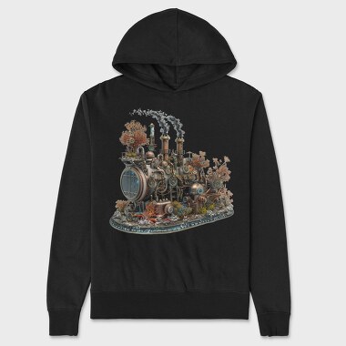 Steam Mech Underwater, Hanorac Oversize Barbati (Unisex)