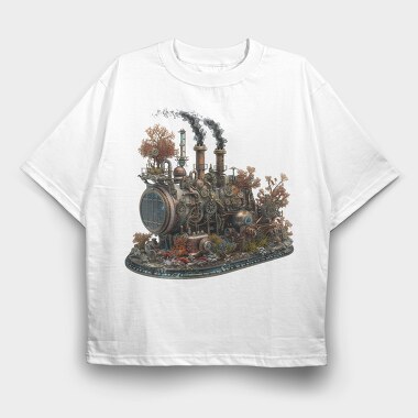 Steam Mech Underwater, Tricou Oversize Barbati (Unisex)