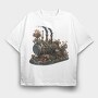 Steam Mech Underwater, Tricou Oversize Barbati (Unisex)