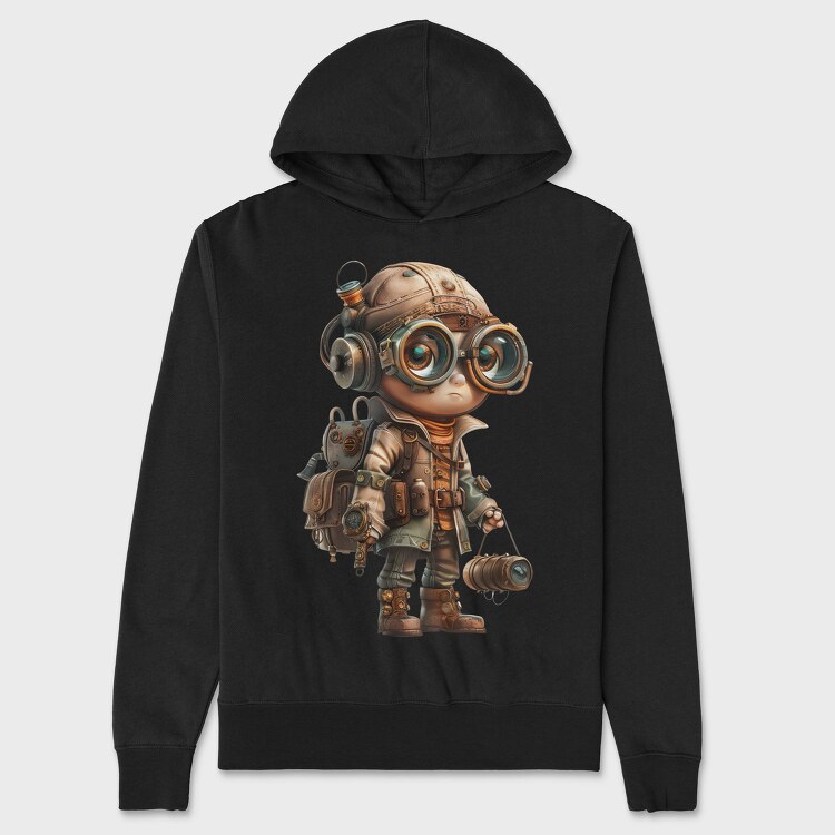 Steampunk Adventure Gear, Hanorac Oversize Barbati (Unisex)