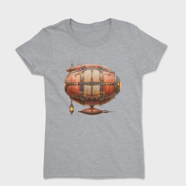 Steampunk Airship Gears, Tricou Femei
