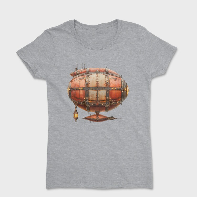Steampunk Airship Gears, Tricou Femei