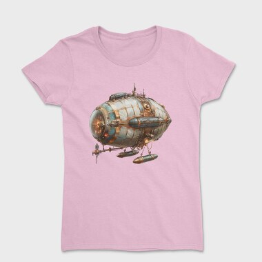 Steampunk Airship, Tricou Femei