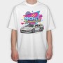 90S Throwback Car, Tricou Oversize Barbati (Unisex)