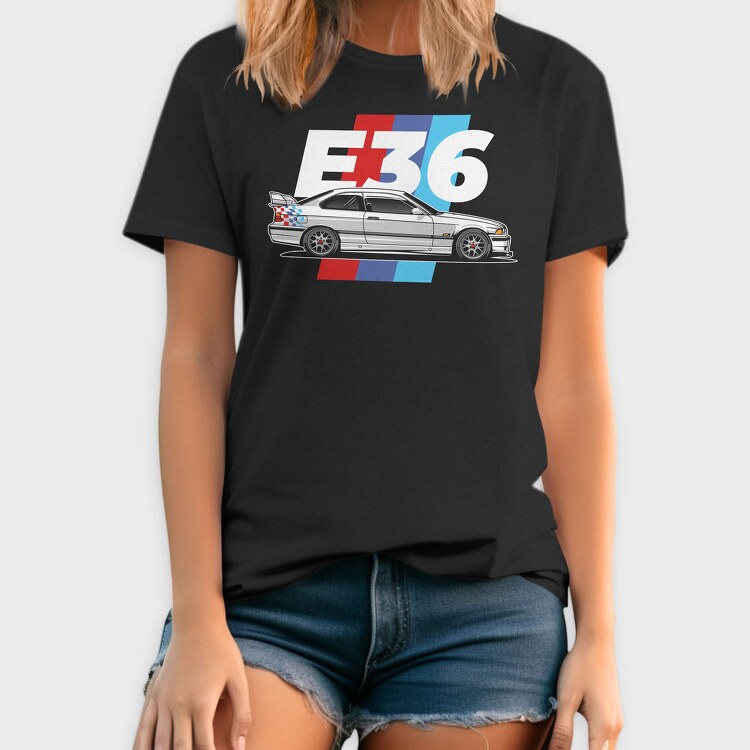 Bmw M3 Gtr Race, Tricou Barbati (Unisex)