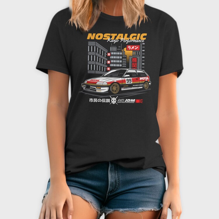 Nostalgic Racing Car, Tricou Barbati (Unisex)