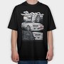 Jdm Legend, Tricou Oversize Barbati (Unisex)