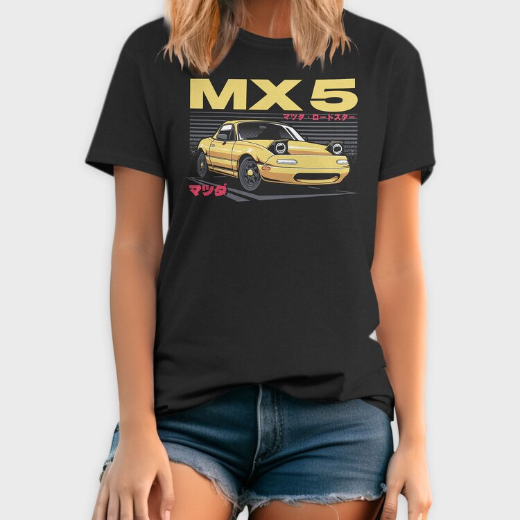 Mazda Mx5 Roadster, Tricou Barbati (Unisex)