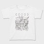 Mushroom Crystals Moon, Tricou Copii