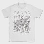 Mushroom Crystals Moon, Tricou Barbati (Unisex)