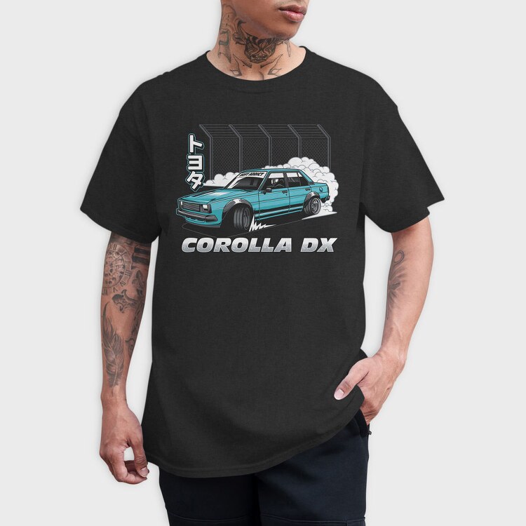 Corolla Drift Addict, Tricou Barbati (Unisex)