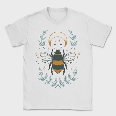 Bee And Moon Mystic, Tricou Barbati (Unisex)