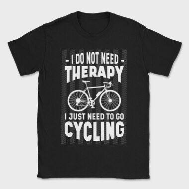 Bicycle Therapy Bike, Tricou Barbati (Unisex)