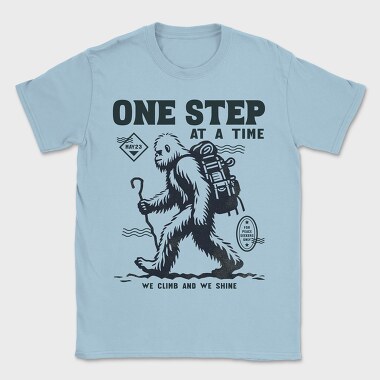 Bigfoot Hiking Trend One Step, Tricou Barbati (Unisex)