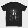 Chess Pieces In The Shadows, Tricou Barbati (Unisex)