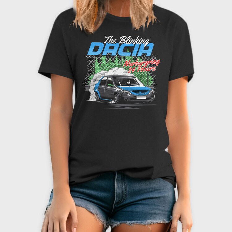 Dacia Nurburgring Drift, Tricou Barbati (Unisex)