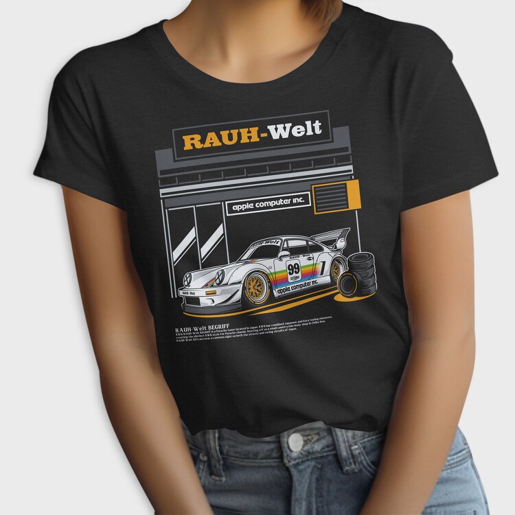 Rauh Welt Porsche 911, Tricou Femei