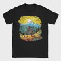 Mountain Bike Sun, Tricou Barbati (Unisex)