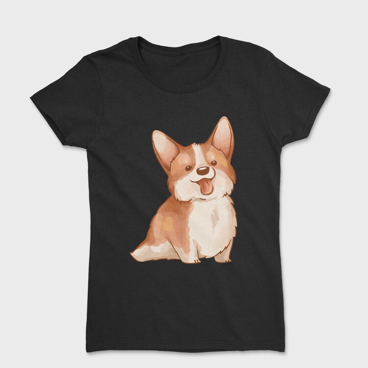Corgi Smile, Tricou Femei