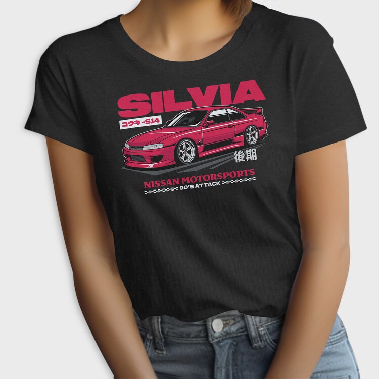 S14 Silvia Red, Tricou Femei