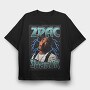 2pac Lightning, Tricou Oversize Barbati (Unisex)