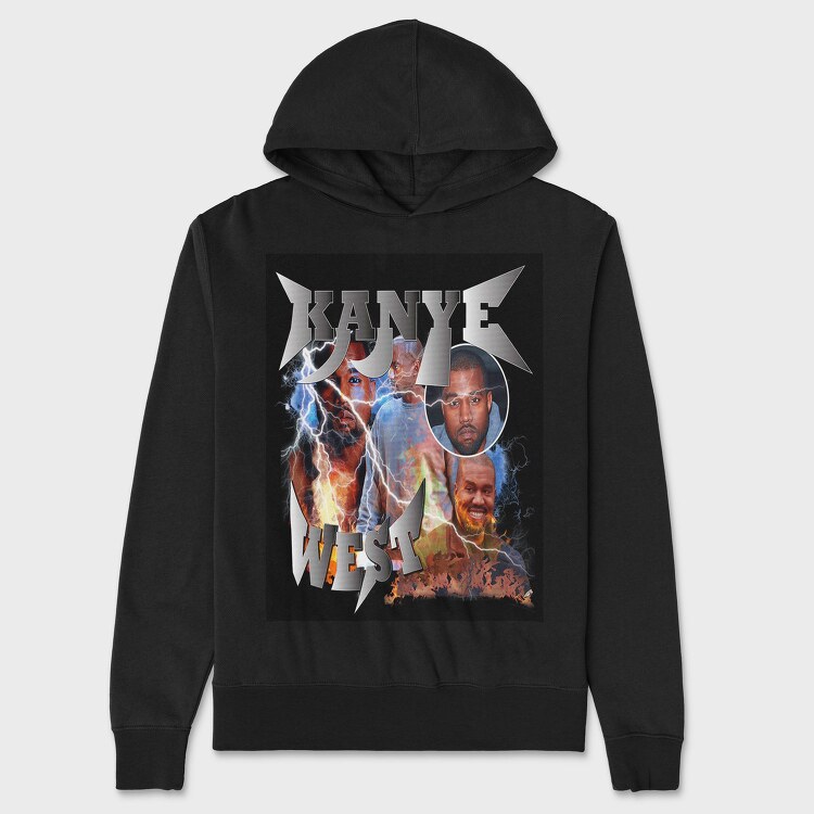 Electric Fire Mesh, Hanorac Oversize Barbati (Unisex)