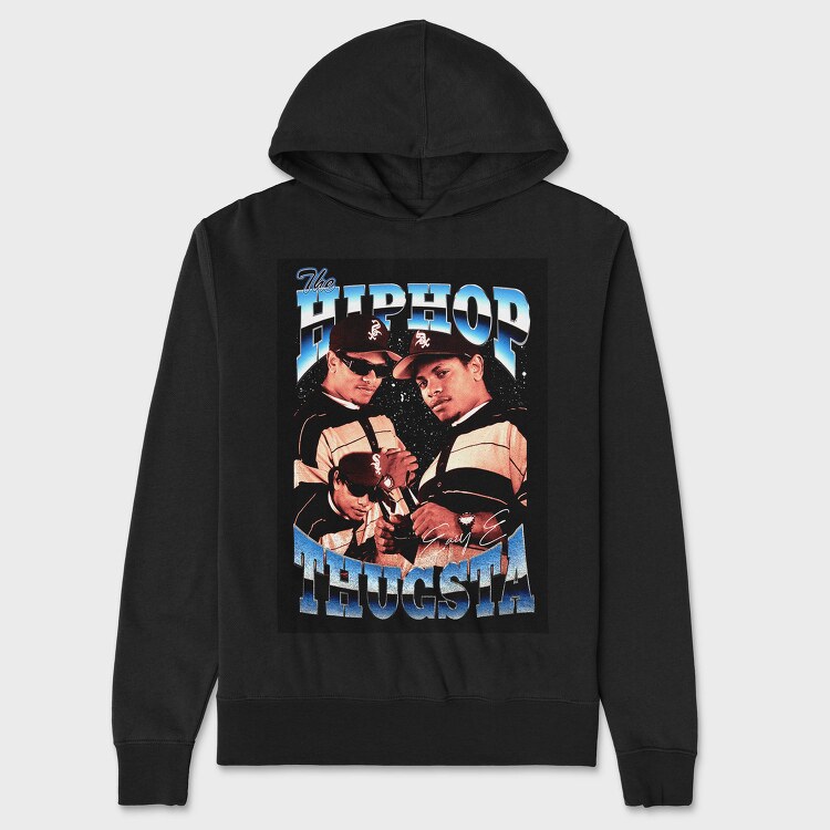 Hiphop Legends, Hanorac Oversize Barbati (Unisex)