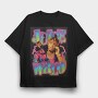 Juice Wrld Neon, Tricou Oversize Barbati (Unisex)