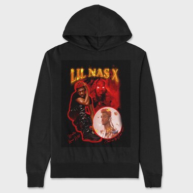 Lil Nas X Montero, Hanorac Oversize Barbati (Unisex)