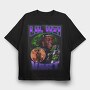 Lil Uzi Vert Neon, Tricou Oversize Barbati (Unisex)
