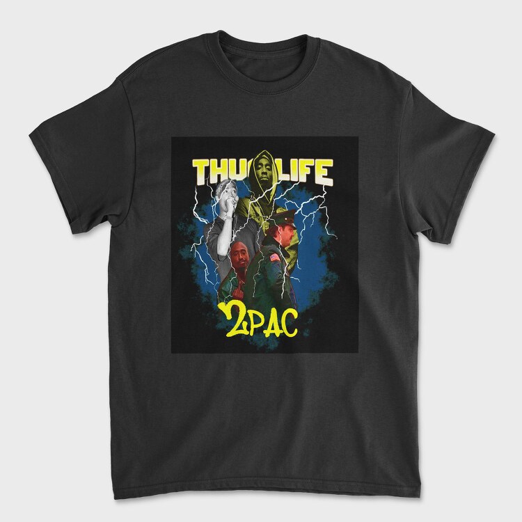 Thug Life 2pac, Tricou Barbati (Unisex)