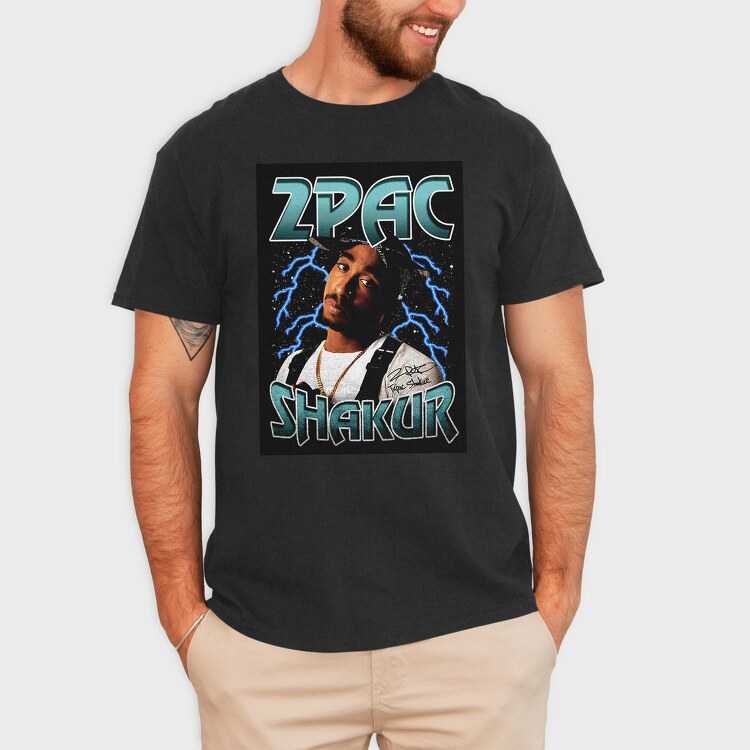 2pac Lightning, Tricou Barbati (Unisex)